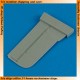 1/72 Ju 87G Stuka Correct Rudder for Academy kit