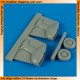 1/72 Junkers Ju-87G Stuka Correct Spatted Undercarriage for Academy kit
