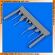 1/72 Ilyushin IL-2 Sturmovik Gun Barrels and Pitot Tube for Tamiya kits 
