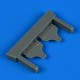 1/72 F4U-1 Birdcage Armor Plate for Tamiya kits