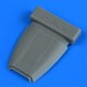 1/72 A-10A/C Thunderbolt II Closed Fuel Access Panel Early Version for Great Wall Hobby kits
