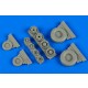 1/48 Grumman F-14A Tomcat Weighted Wheels for HobbyBoss kit