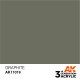 Acrylic Paint (3rd Generation) - Graphite (17ml)