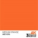 Acrylic Paint (3rd Generation) - Medium Orange (17ml)