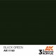 Acrylic Paint (3rd Generation) - Black Green (17ml)