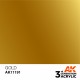 Acrylic Paint (3rd Generation) - Gold (Metallic Colours, 17ml)