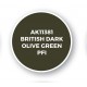 Acrylic Paint (3rd Generation) for AFV - British Dark Olive Green PFI (17ml)
