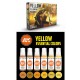 Acrylic Paint (3rd Generation) Set - Yellow Essential Colours (6x 17ml)