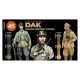 Acrylic Paint (3rd Generation) Set for Figures - Dak Soldier Uniform Colours 3G (6x 17ml)