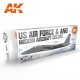Acrylic Paint 3rd Gen set for Aircraft - US Air Force & ANG Modern Aircraft Colours