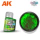 Enamel Liquid Pigment for Wargame - Green Fluor (35ml)