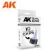 10 Interchangeable Caps (24mm diameter) for AK DUAL EXO range Bottles