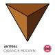 Acrylic Colour for Contrast Painting - Quick Gen #Orange Brown (18ml)