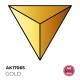 Acrylic Colour for Contrast Painting - Quick Gen #Gold (18ml)