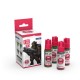 Acrylic Colour set for Contrast Painting - Quick Gen #Green Skins (4x 18ml)