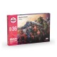 Acrylic Colour set for Contrast Painting - Quick Gen (36x 18ml and 2 brushes)