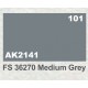 Acrylic Paint - FS 36270 Medium Grey (17ml)