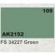 Acrylic Paint - FS 34227 Green (17ml)