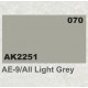 Acrylic Paint - AE-9/AII Light Grey (17ml)
