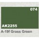 Acrylic Paint - A-19f Grass Green (17ml)