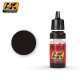 Figure Series Acrylic Paint - Black Rubber / Black Uniform Dark Shadow (17ml)