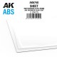 ABS Sheet - 1mm thickness x 245 x 195mm (2pcs)