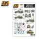 1/35 Decals for US Halftracks and M5A1 in North Africa