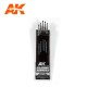 Silicone Brushes Hard Tip Small Size (5pcs)