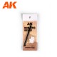 Rubbing Stick set (metal handle & 3 sponges of each size: 3mm, 5mm)