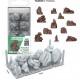 Wargames Basing Bit - Plants #Rocks &amp; Tors (12pcs)
