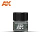 Real Colours Aircraft Acrylic Lacquer Paint - Dull Dark Green FS 34092 (10ml)