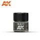 Real Colours Aircraft Acrylic Lacquer Paint - RLM 70 (10ml)