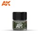 Real Colours Aircraft Acrylic Lacquer Paint - AII Green (10ml)