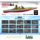 1/700 IJN Battleship Haruna 1941-45 Detail-up Set for Fujimi kits