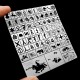 1/32, 1/35 WWII German 502nd Heavy Tank Battalion Emblem Stencil Masking