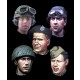 1/35 WW2 British Head Set #2 (5 heads)