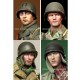 1/16 US Infantry Head Set #1 (4pcs)