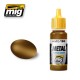 Metal Acrylic Paint - Old Brass (17ml)