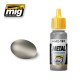 Metal Acrylic Paint - Steel (17ml)