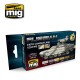 Acrylic Paint Set - Russian Expo Camouflage Scheme (6x 17ml)