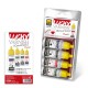 AMMO Collections: Acrylic Lucky Varnis (4 jars, 17mL each)