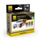 Cobra Motor Acrylic Paint set - Spanish Teams Vol.1 (3 jars, each 30ml)
