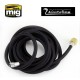 "Aircobra"  Airbrush 3m Braided Air Hose (3.175 x 6.35mm)