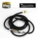 "Aircobra"  Airbrush 1.8m Braided Air Hose w/Moisture Trap