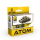 Acrylic Paints set - ATOM #WWII Soviet Vehicles Camouflage Colours (4 jars, each: 20mL)