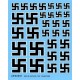 1/32 Swastikas for Aircraft (black and white, dry transfers)