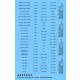 1/32 Generic US Aircraft Data (stencil style - black, dry transfers)