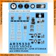 1/35 SdKfz.221/223 Instruments &Placards for Bronco kit