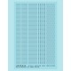 Resin on Clear Decal Film for O-Scale Streetcars & Interurbans 5/8-Inch Rivets