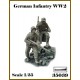 1/35 WWII German Infantry (2 figures)